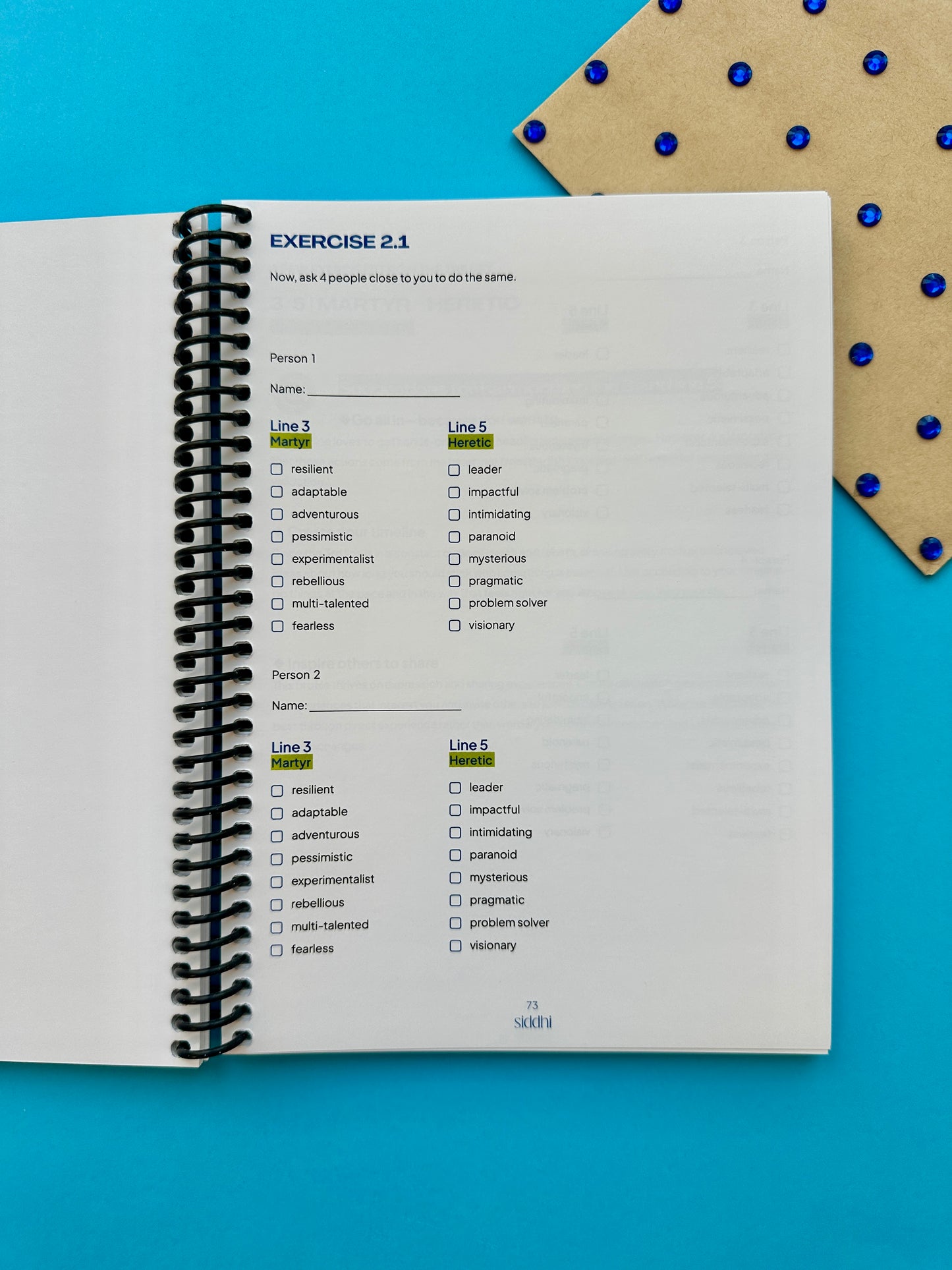 Impressão do Workbook